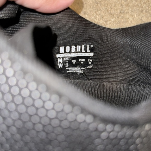 NoBull Black Trainer Shoes Size 14 - Picture 6 of 10